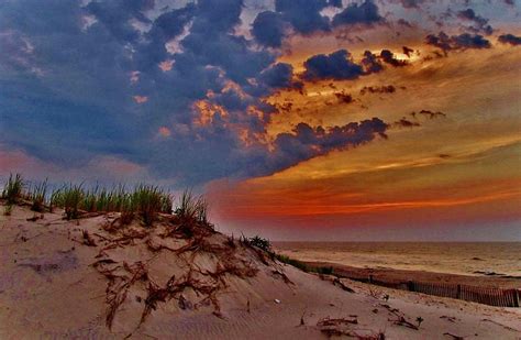 Lbi Beach Sunrise Photograph By Thomas Mcguire Fine Art America