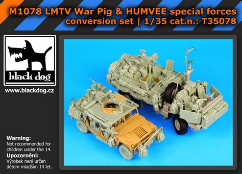 Modelimex Online Shop 135 M1078 Lmtv War Pigandhumvee Specforces