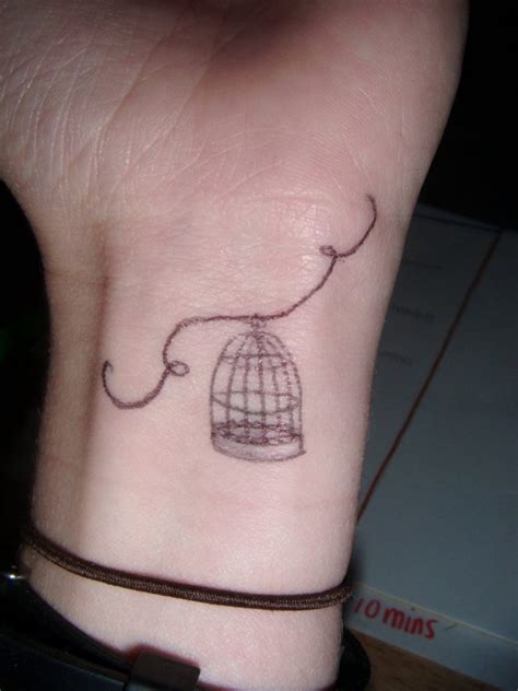 The cage breaking, you know. Bird Cage Tattoos Designs, Ideas and Meaning | Tattoos For You