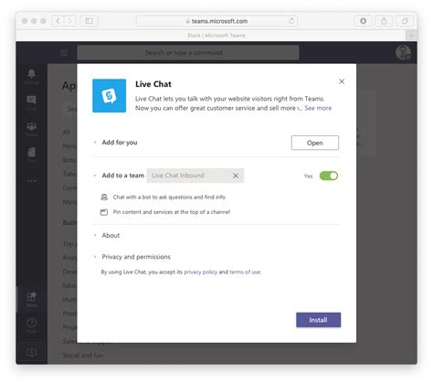Microsoft Teams Live Chat | Live Chat for Microsoft Teams