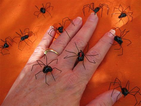 Handmade Black Widow Spiders Black Widow Spider Realistic