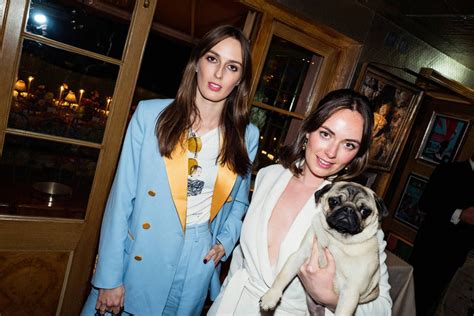 Lady Alice Manners And Lady Eliza Manners Aquazzura X Racil Dinner At 5 Hertford Street By