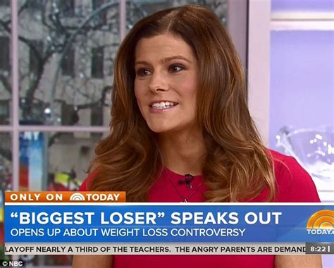 Biggest Loser Winner Rachel Frederickson Defends Weight Loss On The Today Show Daily Mail Online