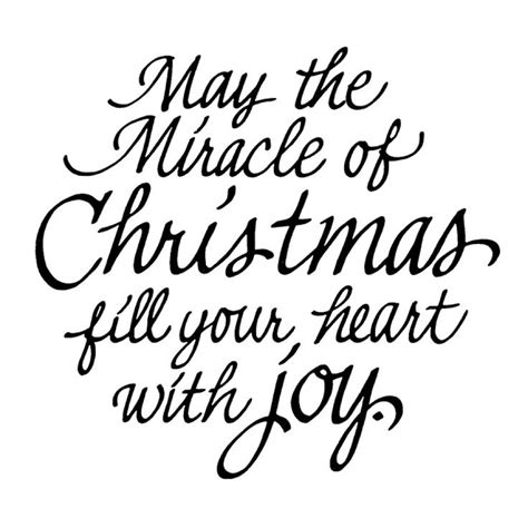 May The Miracle Of Christmas Fill Your Heart With Joy Christmas Card