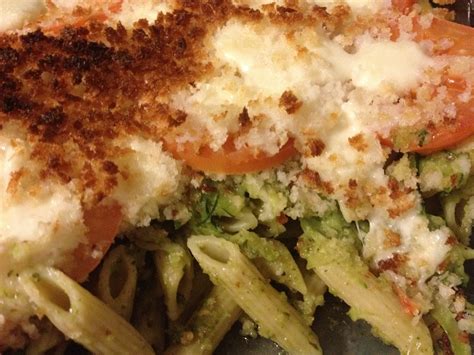 Check spelling or type a new query. Thoughtful Eating: Zucchini Tomato Pesto Pasta Bake