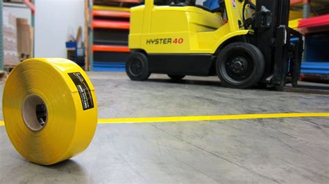 Safety Floor Tape Floor Marking Products For Manufacturing And