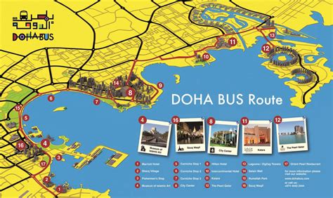 Doha Sightseeing Map Images And Photos Finder