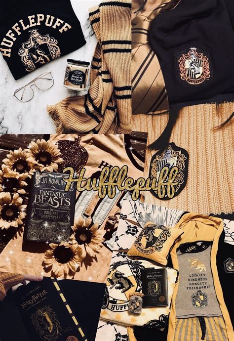 Hufflepuff Collage Wallpaper Harry Potter Hufflepuff Hufflepuff Harry Potter Scene