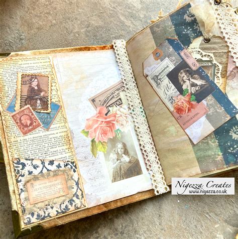 Nigezza Creates Vintage Days Junk Journal Flick Through