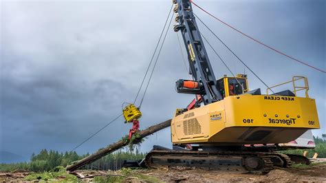 Mega Machines Tigercat Unveils Largest Machine In Forestry Line Up