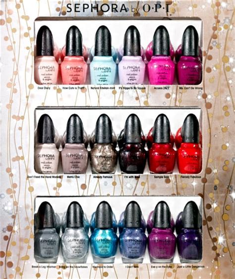 sephora by opi nail polish set last minute t guide for the holidays us weekly