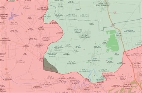 Hama Triangle That Assad Forces Failed To Regain A Map Enab Baladi