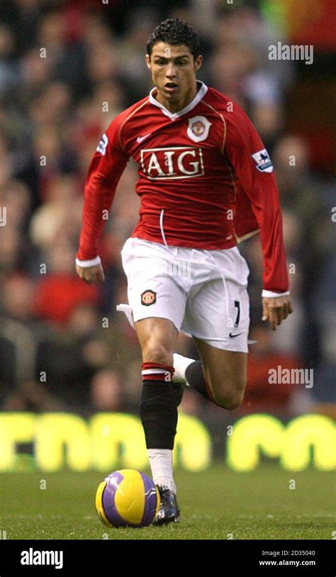 Cristiano Ronaldo Manchester United Stock Photo Alamy