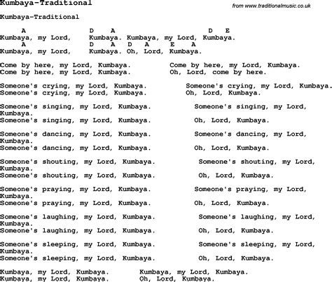 Download Summer-Camp Song, Kumbaya-Traditional, with lyrics and ...