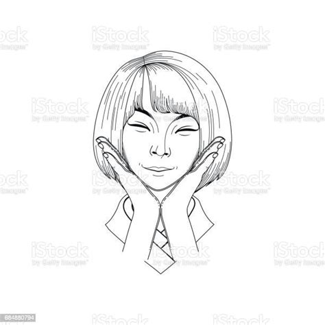 cute asian girl stock illustration download image now adult adults only animejapan istock