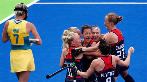 With A Trick Play Us Womens Field Hockey Pulls Off A Second Upset
