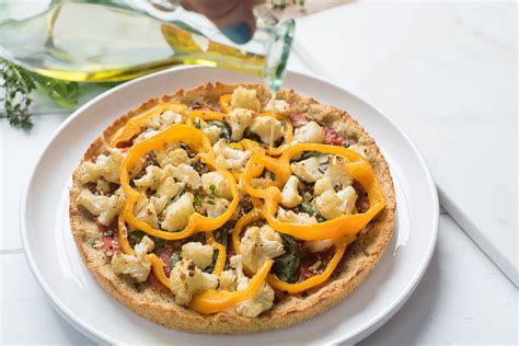 Nut Free Quinoa Crust Vegan Pizza