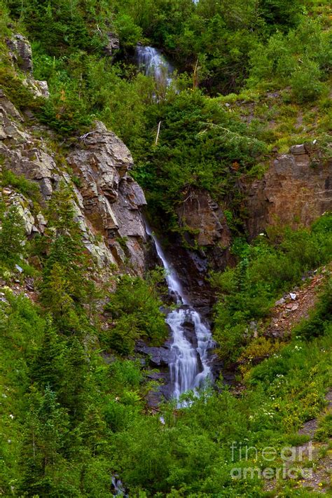 Run Off Waterfall Near Crested Butte Colorado Photograph By Crystal