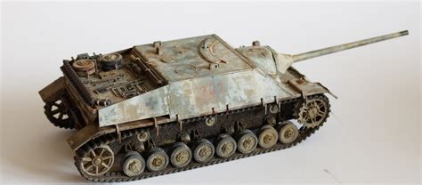 Build Tamiya Jagdpanzer IV 70 V Land Sd Kfz 162 1 By Mitko Nikitov