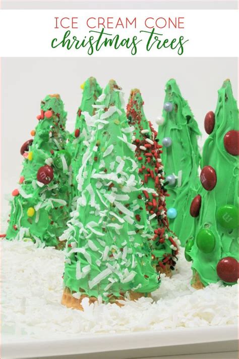 Maybe you would like to learn more about one of these? Ice Cream Cone Christmas Trees {An Easy Kids Craft Idea ...