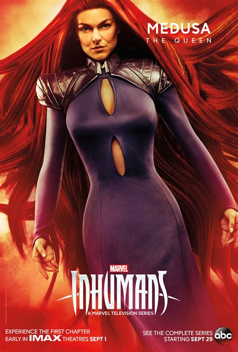 Marvel S Inhumans Poster Reveals Serinda Swan As Medusa