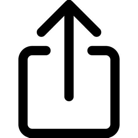 Box Arrow Up Icon Svg Png Free Download