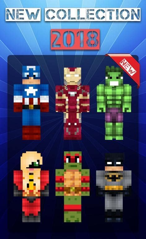 Download Do Apk De Superhero Skins For Minecraft Pe Para Android