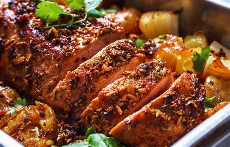 I read many but mostly just imagined what we wanted to have and just did it. One Pan Pork Tenderloin and Smashed Potatoes (With images ...