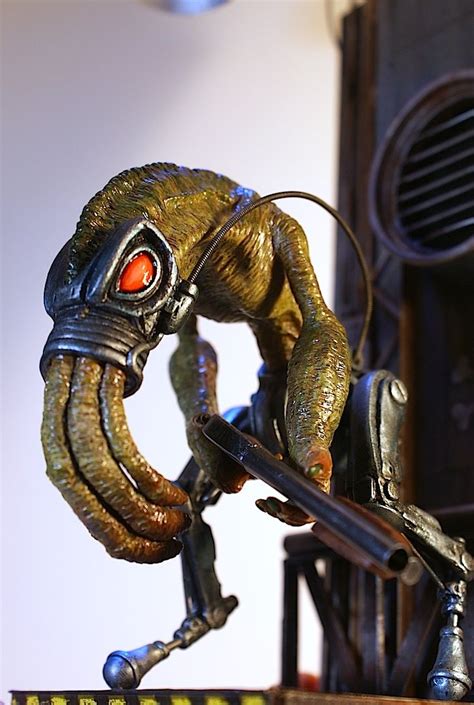 My Original Sculpture Of The Slig From Oddworld This One Took Me A