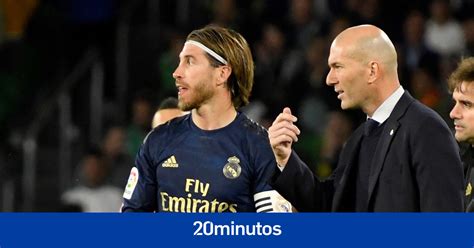Zidanes Farewell Message To Sergio Ramos After His Departure From Real