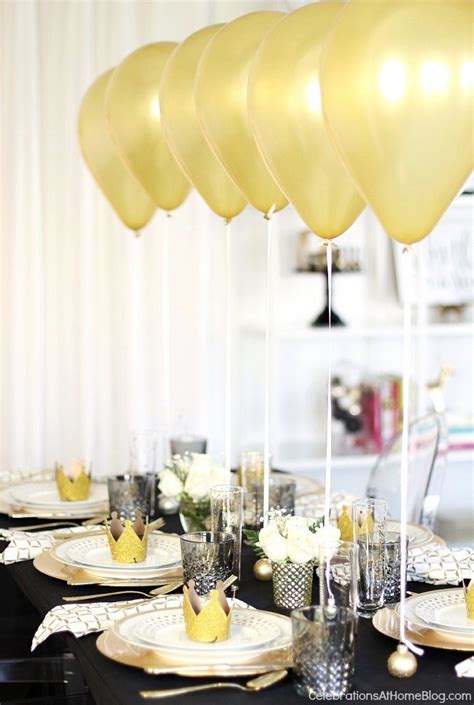 Set a table with your best china, serve tea sandwiches and warm scones, and don't forget the star of the party—the tea. Holiday Table Setting with Balloons Centerpiece ...
