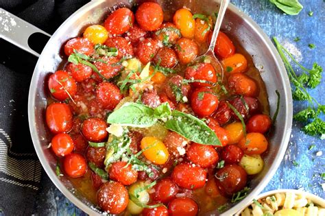 Pulse until smooth, but somewhat chunky. Barefoot Contessa's Herb and Garlic Tomatoes - Lord Byron ...