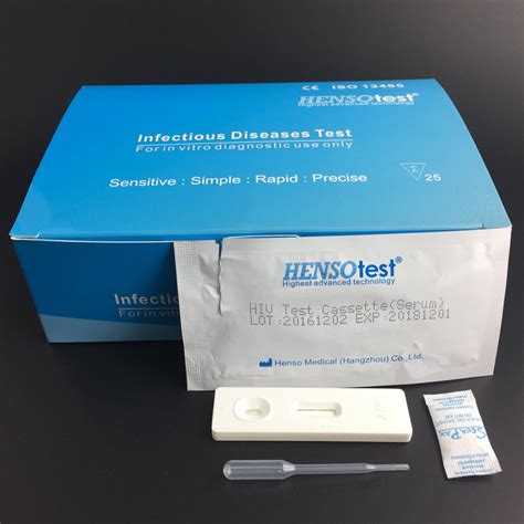 Human Immunodeficiency Virus Hiv Test 1and 2 Cassette