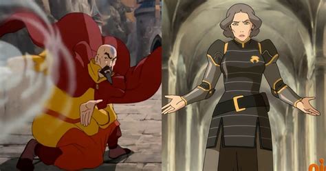 Legend Of Korra 5 Things Only Tenzin Can Do And 5 Only Lin Can Pull Off