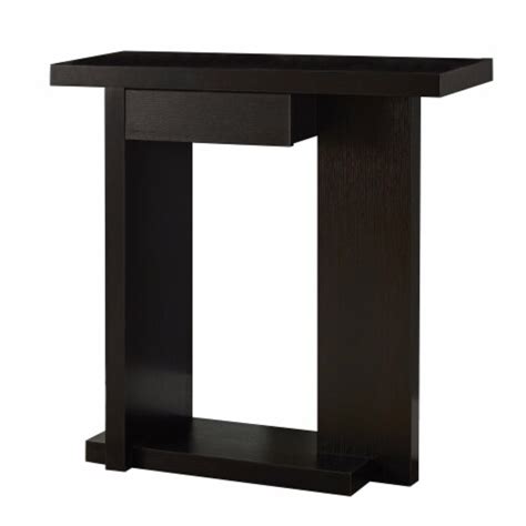 Cappuccino 32 L Hall Console Accent Table 1 Fred Meyer