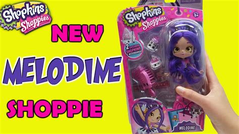 New Shopkins Shoppie Melodine Unboxing In This Shopkin Review Videos