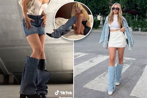 Tiktok Is Trying To Make The Jeans Boots Trend Happen