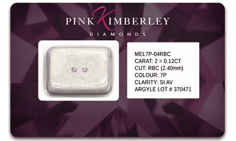 Australian Pink Diamonds Argyle Jewellers