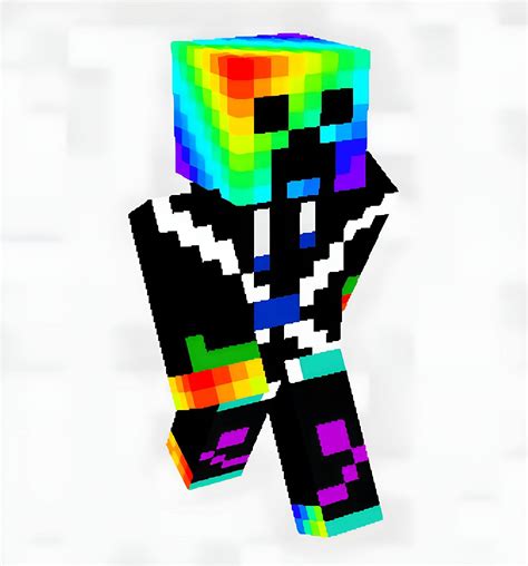 Best Colorful Minecraft Skins To Use