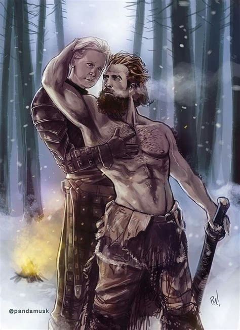 Juego De Tronos Tormund And Brienne A Song Of Ice And Fire Game Of Thrones Art