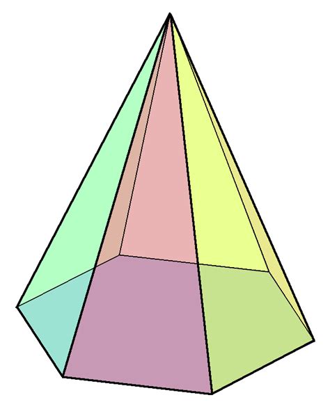 Math Buddy Pyramids Hexagon Geometry