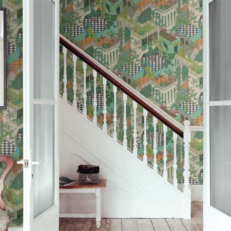 The Underrated Design Moment Your Home Is Missing Staircase Wallpaper