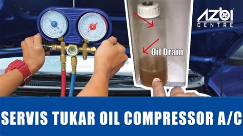 Minyak Compressor Aircond Kereta Robert Davies