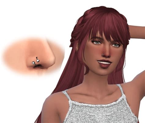 Stunning Collection Of Nose Piercing Mods For The Sims — Snootysims