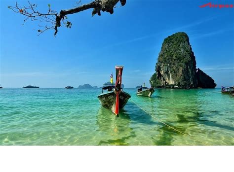 Railay Beach Krabi Thailand A Small Paradise For Rock Climbing Fans