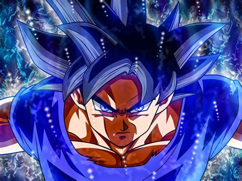 Download 1400x1050 Wallpaper Angry Goku Dragon Ball Super Full Power