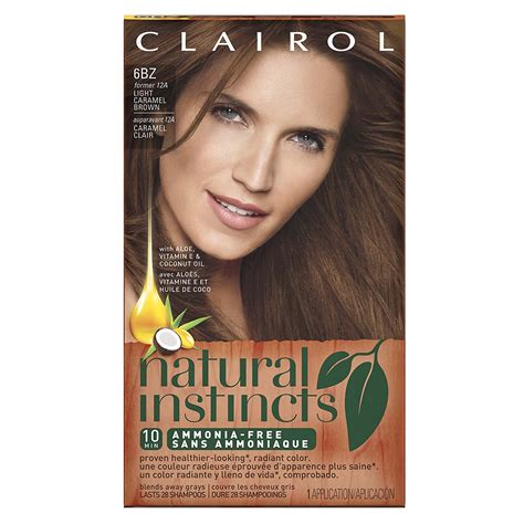 Buy Clairol Natural Instincts 6bz 12a Navajo Bronze Light Caramel