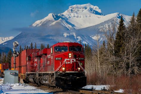 Engine 8741 Through The Rocky Mountains Christopher Martin Photography