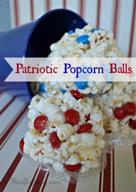 Patriotic Popcorn Balls Recipe For 4th Of July Fun Jinxy Kids