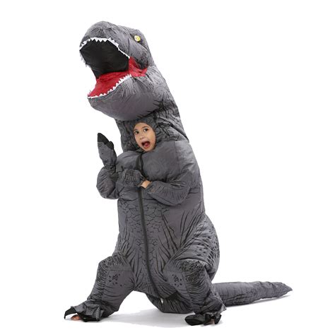 Kid T Rex Inflatable Dinosaur Costume Halloween Costume For Women Men